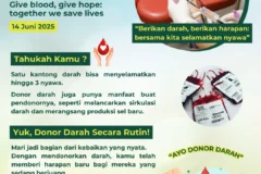 Selamat Hari Donor Darah Sedunia