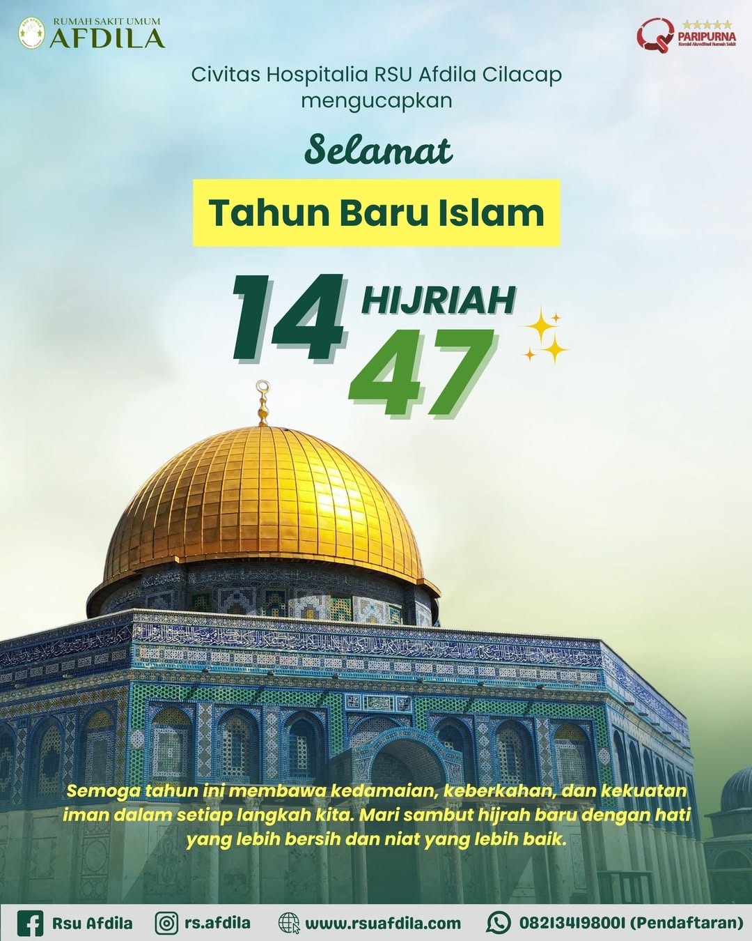 Selamat Tahun Baru Islam 1 Muharram 1447 H ✨