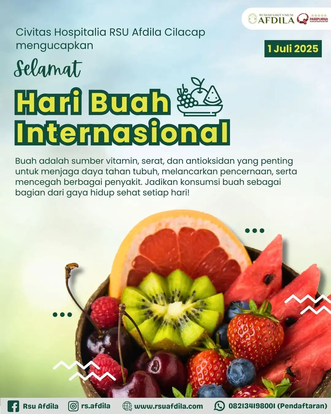 🍎 Selamat Hari Buah Internasional!