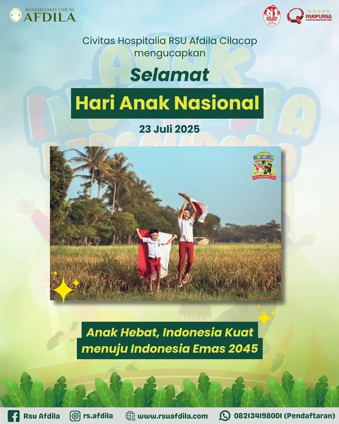 Selamat Hari Anak Nasional 2025! 👧🧒
