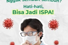 Batuk pilek = biasaBatuk pilek tak kunjung sembuh = 🚨 Waspada ISPA!
