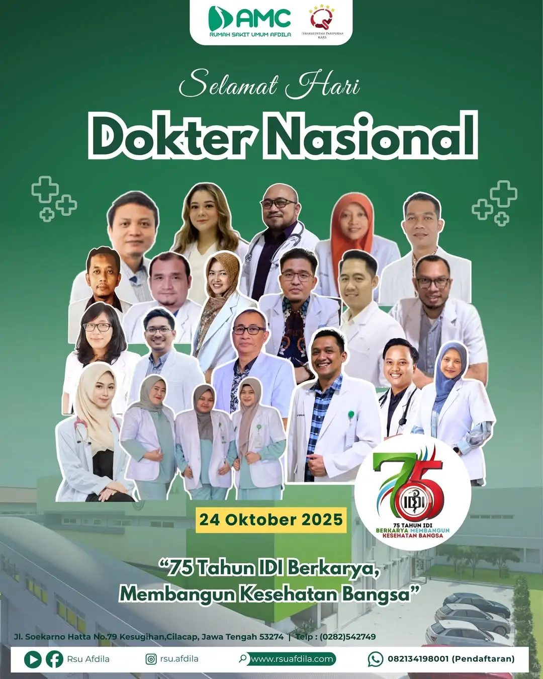 Selamat Hari Dokter Indonesia ke-75