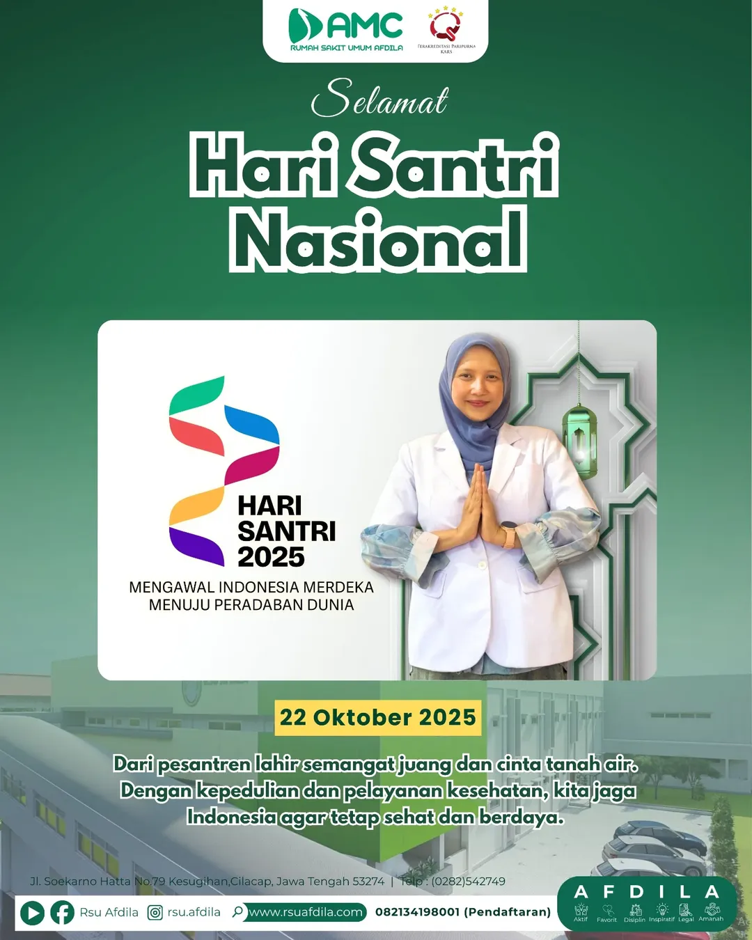 Selamat Hari Santri Nasional 2025 🌿