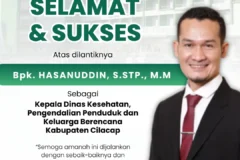 Selamat kepada Bapak Hasanuddin, S.STP., M.M.