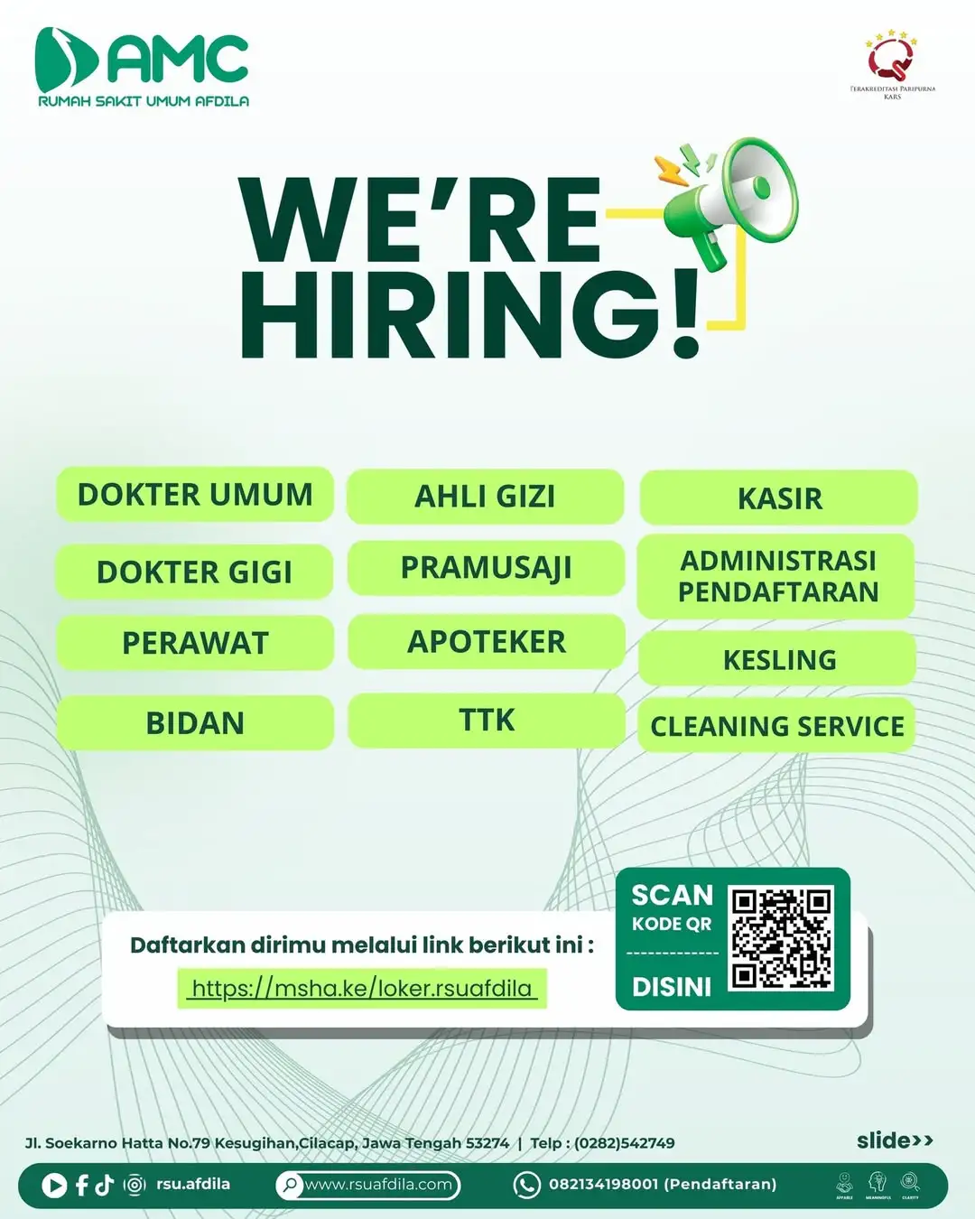 ✨ WE’RE HIRING! ✨