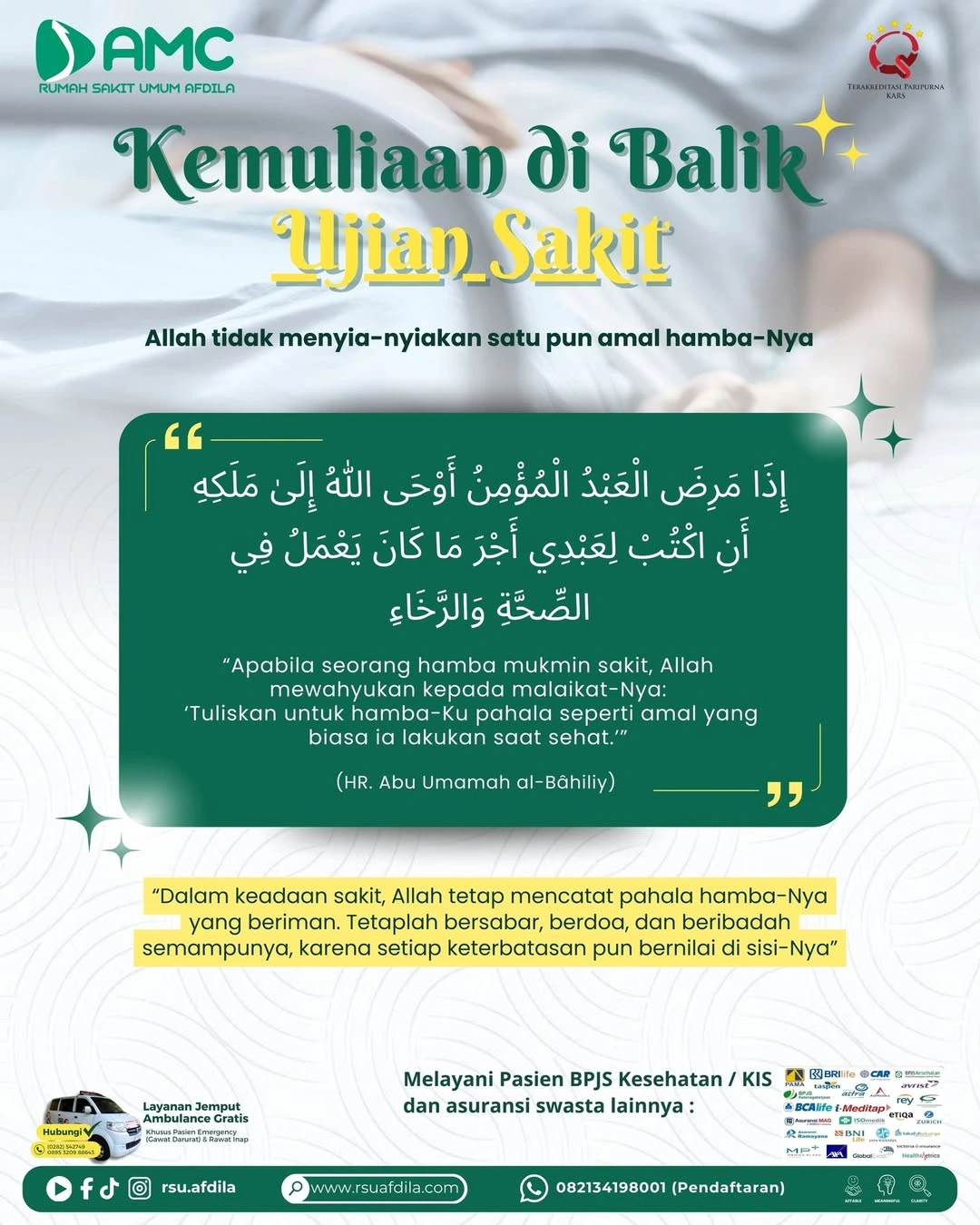 ✨ Kemuliaan di Balik Ujian Sakit ✨